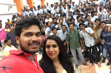 Tanu Vachenanta Movie promotions At Vitam college